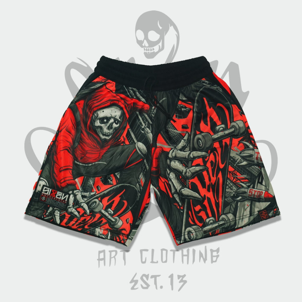 SIXENART - SKATERFLIP MESH SHORTS