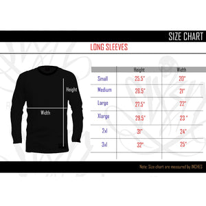 LIMITED ED  - RIPPED PREMIUM LONG SLEEVES