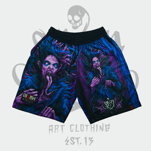 SIXENART - MANANANGGAL MESH SHORTS