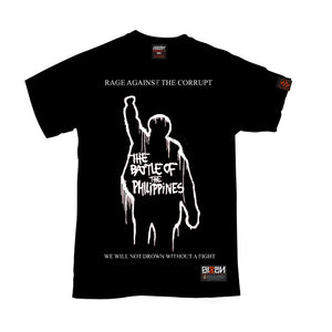 SIXENART - RAGE AGAINST CORRUPT (statement parody shirt)