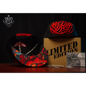 SIXENART - DEMON BLACK SNAPBACK CAP
